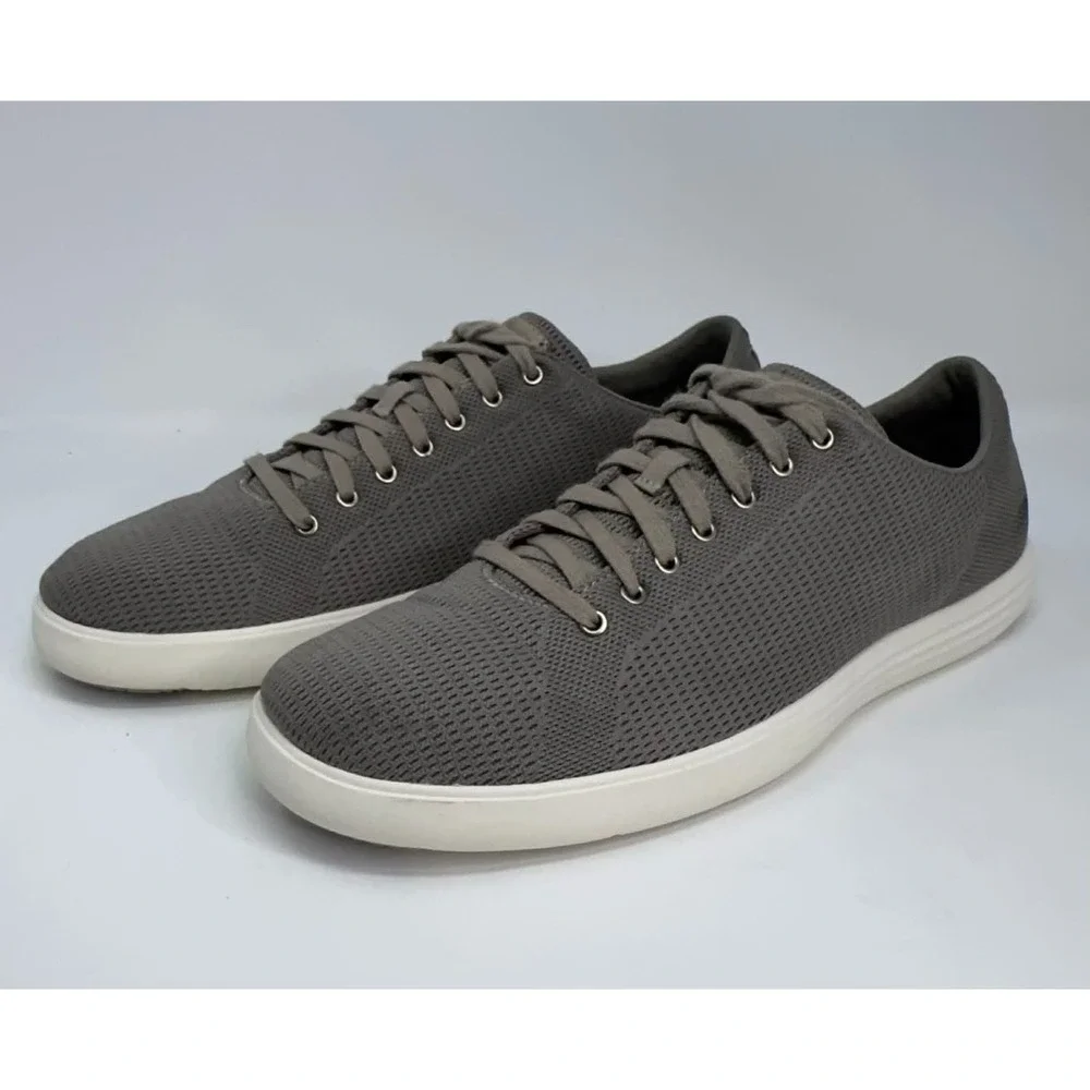 Cole Haan Grand OS Knit Sneakers Mens 10 Gray Casual Lightweight Comfort Walking